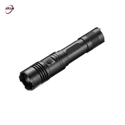 China 9W LEP White Laser Flashlight Tactical Rechargeable IP66 Waterproof for sale