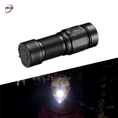 China Small Mini LED Torch Light Rechargeable Aluminum Material IP66 Waterproof ODM for sale