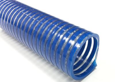 China Spiral Reinforced PVC Suction Hose / Water Pump Pool Discharge Hose For Industry for sale