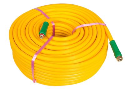 China Yellow Chemical Sprayer Hose , Agriculture PVC Pipe For Chemical Water Delivery for sale