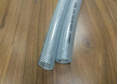 China Multipurpose PVC Braided Hose Transparent 1 Inch Water Hose 2mm - 8mm Thickness for sale