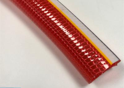 China Anti tubo da tubulação de mangueira do PVC do jardim da torsão com a fibra de poliéster trançada reforçada à venda