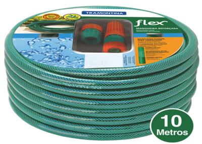 China Professional PVC Garden Hose Assembly Green Water Hose For Car / Floor Cleaning for sale