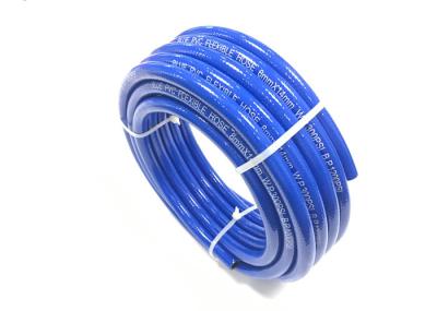 Chine Tuyaux d'air en plastique de PVC de bleu/tube de tissu-renforcé de tuyau polyester flexible à vendre
