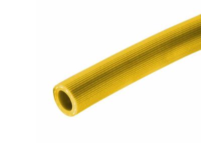 China Ribbed Cover PVC Spray Hose / Flexible Fiber Braided Reinforced Air Gas Pipe Tube for sale