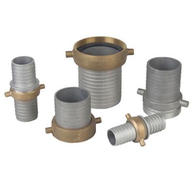 China Professional Pin Lug Coupling / Suction Hose Fittings Aluminum Material for sale