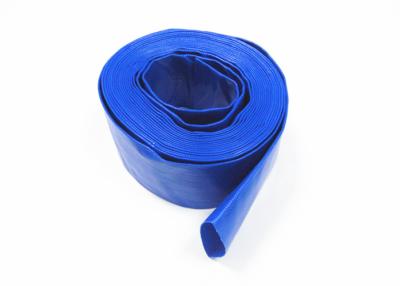 Chine 100mm adapté aux besoins du client tuyau de PVC Layflat de 4 pouces, vieillissement de tuyau de décharge de l'eau résistant à vendre