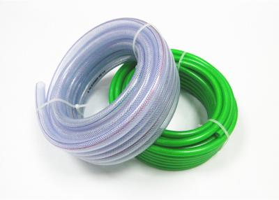 China High Pressure Reinforced Clear Braided Pvc Hose Pipe Odorless Customized for sale