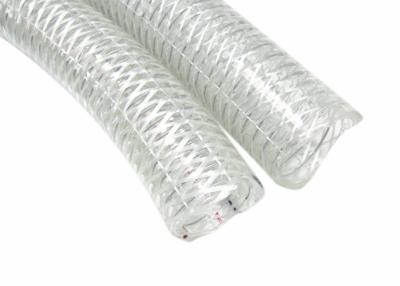 China Customized High Pressure Pvc Flexible Hose Suction Steel Wire Or Fiber Braided for sale