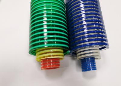 中国 耐久ポリ塩化ビニールの螺線形のホースの適用範囲が広い補強された真空水吸引のホース 販売のため