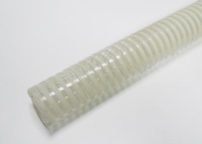 China White Plastic Smooth Hose PVC Suction Anti Static Vacuum Hose 3mm - 12mm Thickness for sale