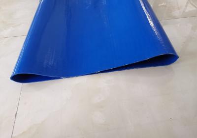 Chine Tuyau bleu de pompe à eau de tuyau de PVC Layflat de couleur pour l'irrigation agricole à vendre