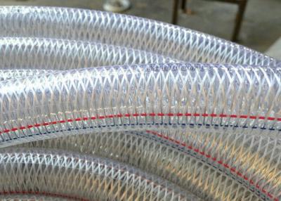 China High Intensity PVC Fiber Hose , Steel Wire Composite Hose Pipe Anti Abrasion for sale