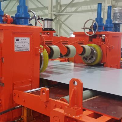 China High Speed Stainless Steel Coil Uncoiling Leveling Shearing Stacking Line for sale