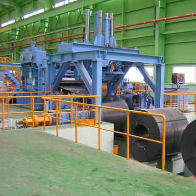 China 270 Year 2021 Automatic Steel Coil Slitting Line Uncoiling Leveling Shearing Machine for sale