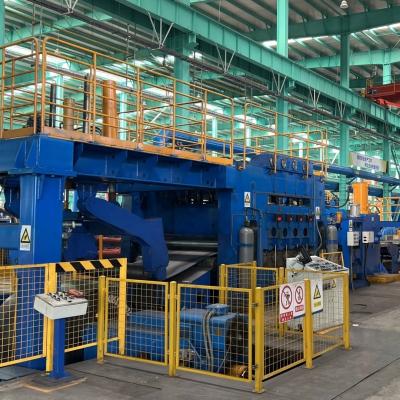 China Metal Coil Cut Steel Sheet Machine Coil Leveling Slitting Line Cutting Speed 15-30 m/min for sale