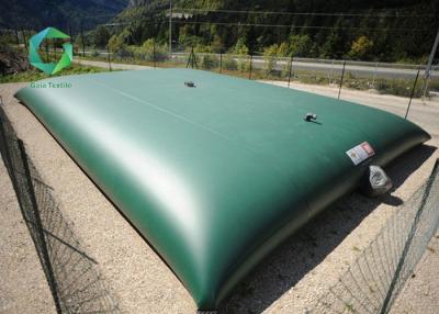 China Polyester Anti Uv Foldable Pvc Water Tank , Tear Resistance Water Storage Tarpaulins 4500 Liter for sale