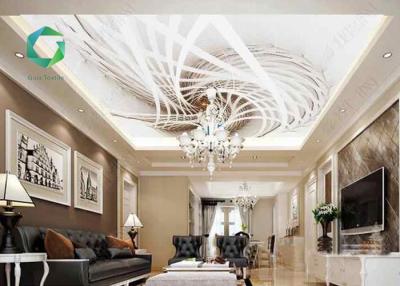 China 320gsm 1000d Decorative Upholstery Fabric Stretch Ceiling Free Design bendable for sale