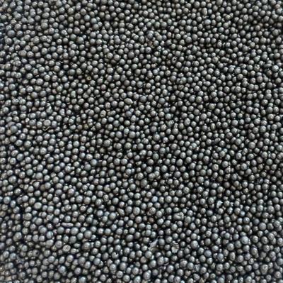 China Spherical Steel Shot Abrasive Smooth Clean Surface Steel Shot S550 for sale