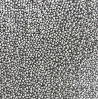 China High Density Rounded Zinc Metal Granular With Hardness 35 - 55HV Granulated Zinc for sale