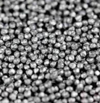 China Rounded Zinc Particles 35 - 55HV Wire Cut Shot 0.4 - 2.5mm Customized for sale