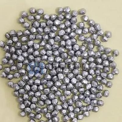 China 0.4mm - 2.5mm Zinc Shot Metal Pellets Rounding Process Tensile Strength 90 - 120Mpa for sale