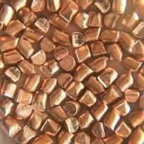 China Surface Finishing Copper Shot 0.3mm - 3.0mm High Tensile Strength for sale