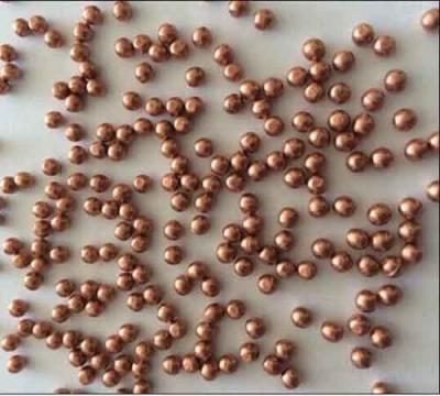 Chine Grenaillage précis Granules de cuivre Boules de meulage de fil de taille 0,3 mm - 3,0 mm à vendre