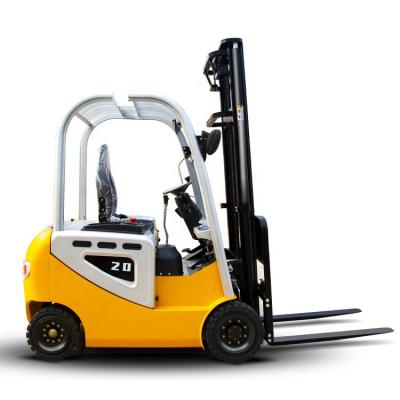 China Solid Tyre Electric Forklift FB20 2 Tons 3-6 Meters Dumping Height for sale