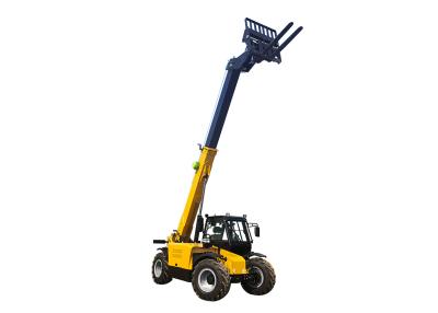China Diesel Telehandler Telescopic Forklift T35 3500 Kg Rated Load 76kw for sale