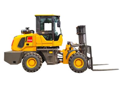 China All Terrain Forklift FD30 (3 tons) for sale