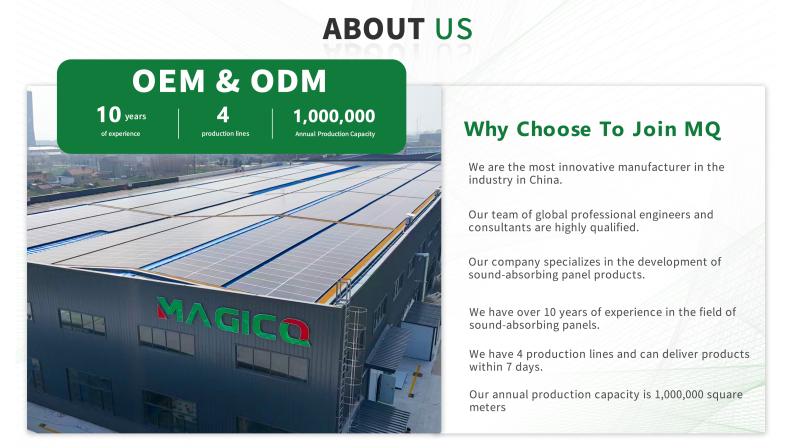 Verified China supplier - Guangzhou Mq Acoustic Materials Co., Ltd