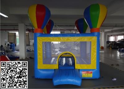 China Mini Transparent Inflatable Moon Walk Colorful Bouce House Double Stitching for sale