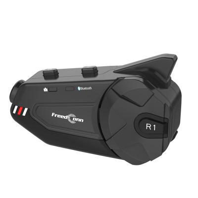 China FreedConn Motorcycle Audio Video Recorder Helmet 6 Rider Bluetooth Group Interphone Headset FM Radio for sale