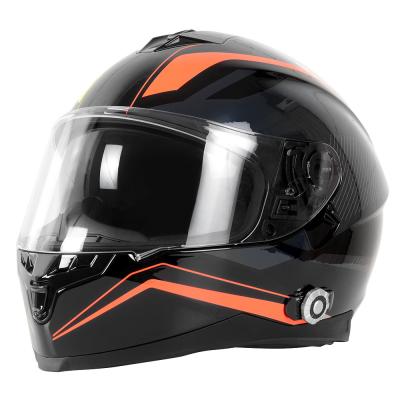 China Freedconn Motorcycle Full Face Helmet With Bluetooth 1000m 6 Riders for sale