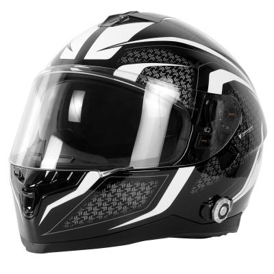 China Cara llena de la comunicación del casco de la motocicleta de la motocicleta de la seguridad de FreedConn con Bluetooth en venta