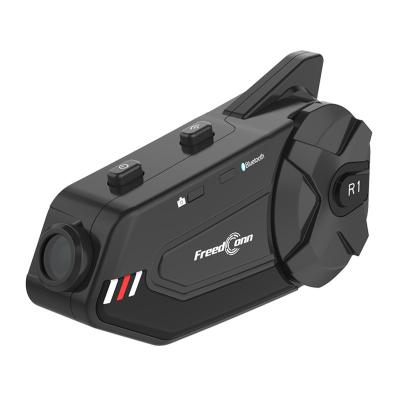 China Fone de ouvido com capacete Bluetooth 1080P gravador de vídeo para motocicleta Full HD com Bluetooth 5.0 à venda