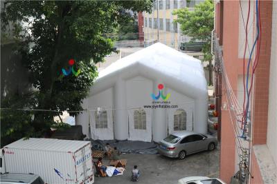 China 20X10 Giant Large Led Party Event Inflatable Cube Tent, Inflatable Marquee Tent from China for sale