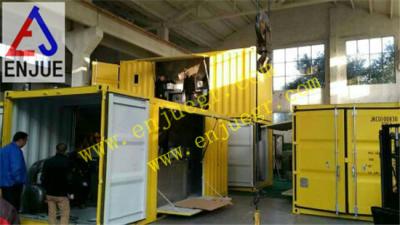 China Mobile Type Weighing and Bagging Unit with Container for sale