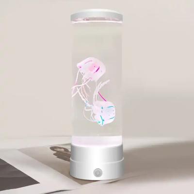China LED Electric Jellyfish Lamp White Color Customization RoHs Certificate for sale