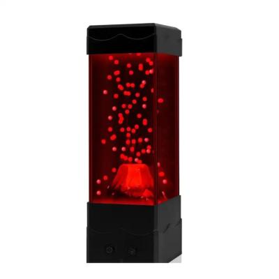 China ABS Acrílico LED Lámpara de Medusas Control remoto Luz de lava de Medusas en venta