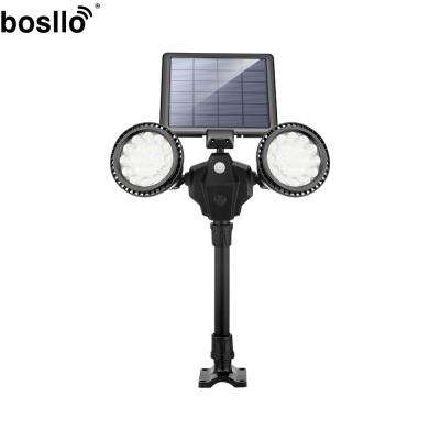 China IP65 Waterproof Solar Induction Lamp Warm Light 3000K 3.7V 2600mA for sale