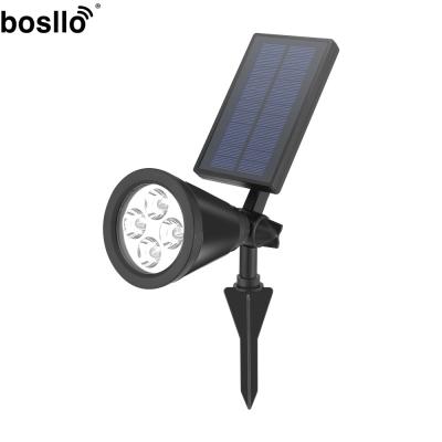 China PS Material Solar Garden Lamps IP65 Warm White Solar Garden Lights for sale