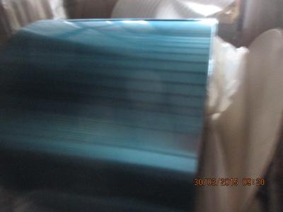 China Legierung 8011, Temperament H22, blaue hydrophile Aluminiumfolie für finstock 0,115 Millimeter mit verschiedener Breite für Verdampferschlange zu verkaufen