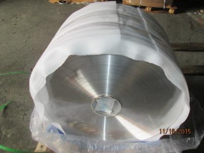 China bobina de alumínio do condicionador de ar da espessura de 0.145MM com superfície do revestimento do moinho à venda