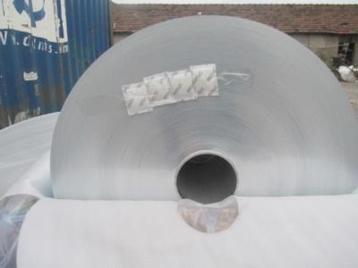 China Various Width Aluminum AC Coil / Mill Finish Surface Aluminium Foil Roll for sale