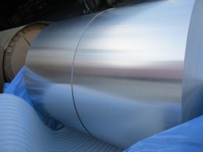 China papel de aluminio del llano del final del molino de los 0.25MM para el condensador/el evaporador en venta