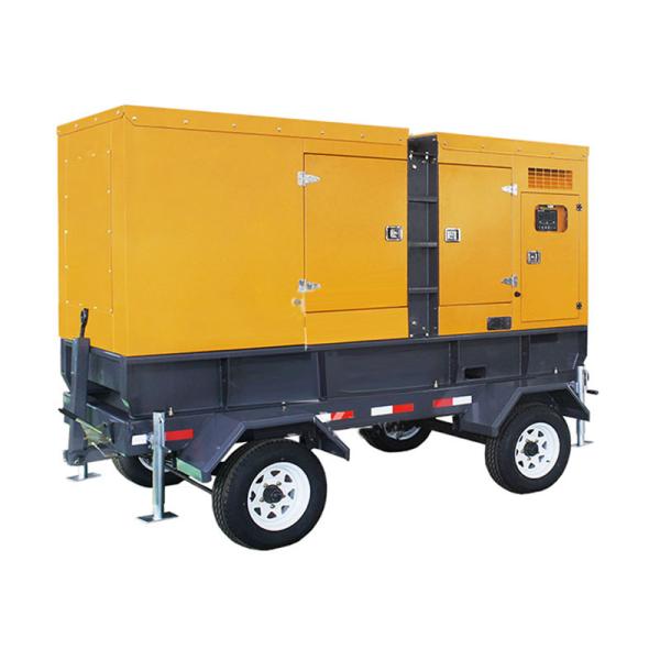 Quality 160KW/200KVA Trailer Type Diesel Generator Set with Rated Current of 20A to 7000A for sale