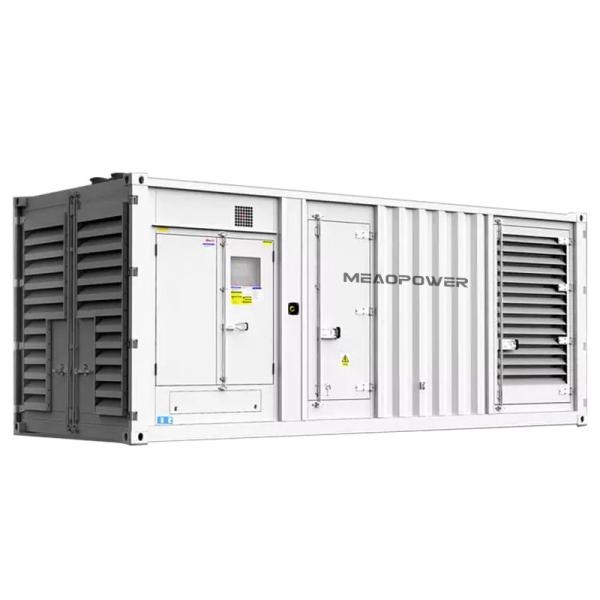 Quality Powered By MTU 1250 KVA 1000 KW Silent Type Diesel Generator Set Sound Proof Generator for sale