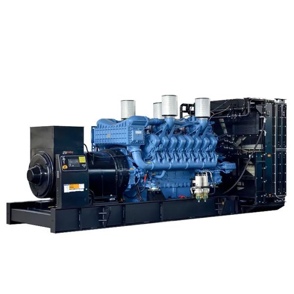 Quality Powered By MTU 1250 KVA 1000 KW Silent Type Diesel Generator Set Sound Proof for sale